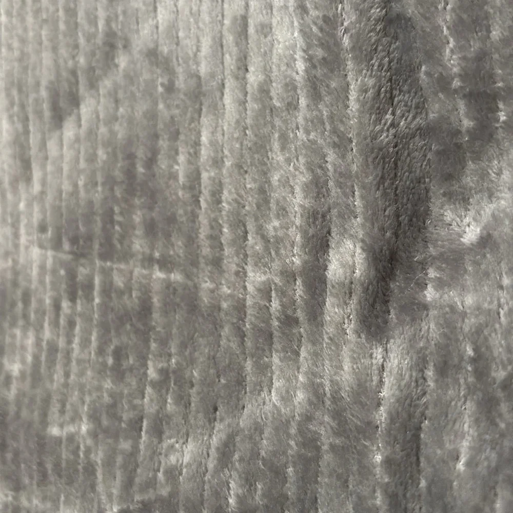 Decorative Throw Blanket 50X60 Grey 100% Polyester
